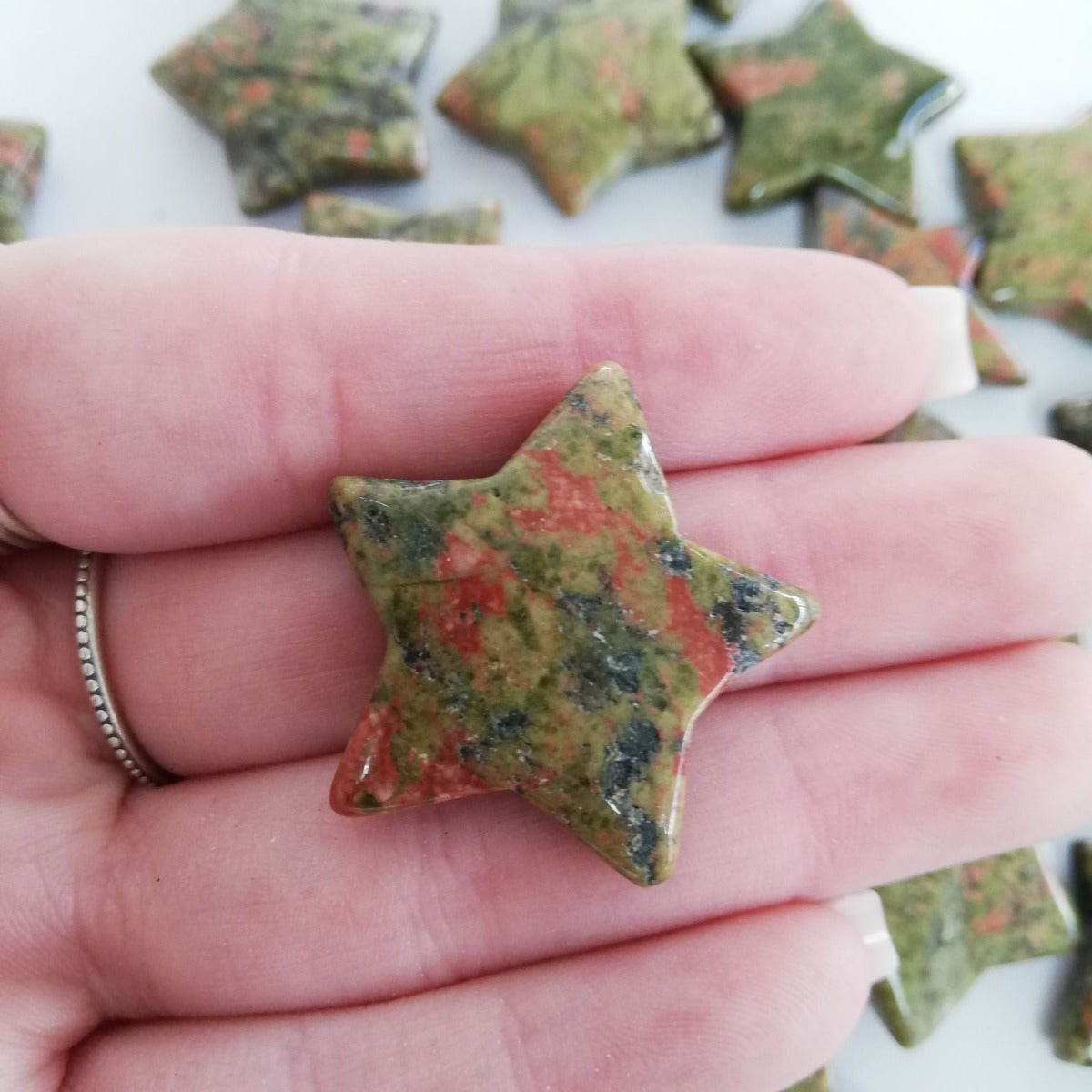 Unakite - Mini Star Unakite - Mini Star